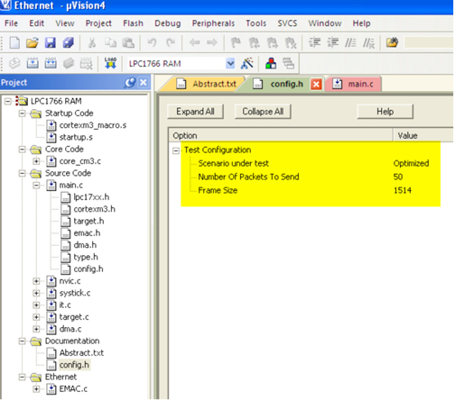 Choosing test scenarios